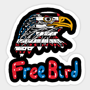 Free Bird Sticker